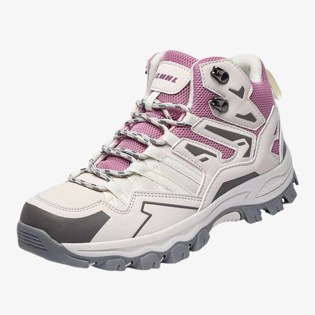 Peak Quest High Top Hiking Shoes - Women's - Pink