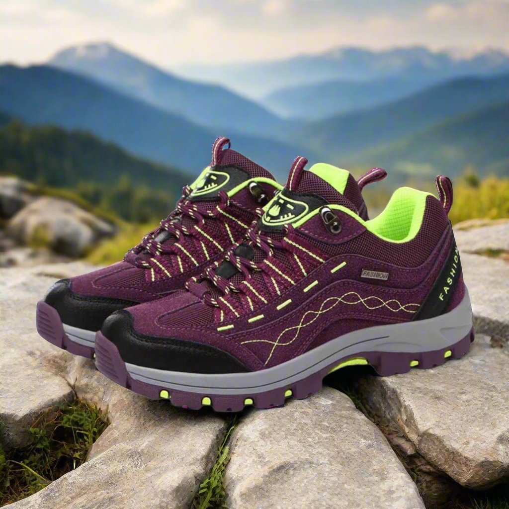 Peak Quest Low Hiking Shoes - Women's - Purple