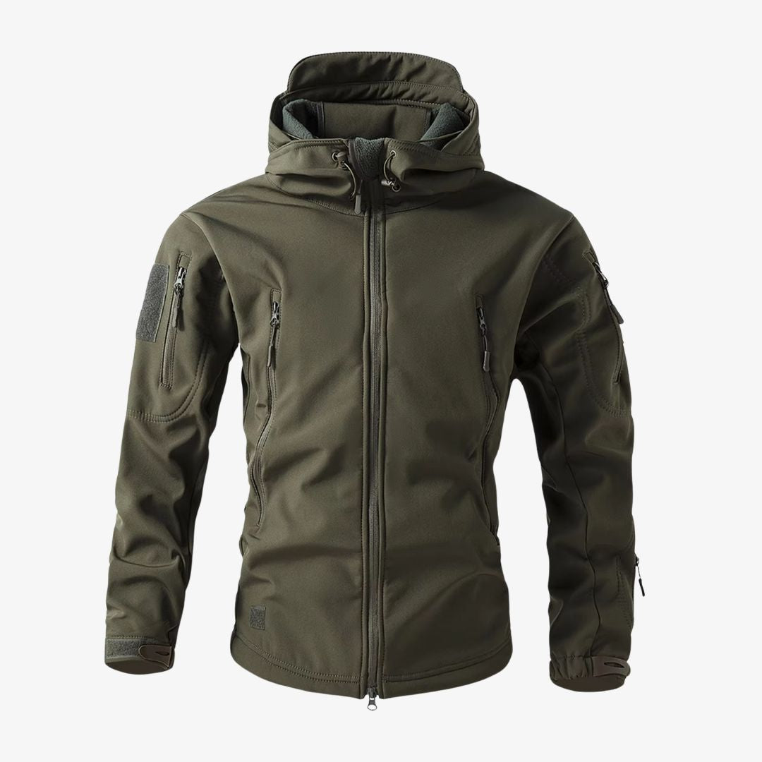 Peak Quest SoftShell Jacket - Men's - Army Green