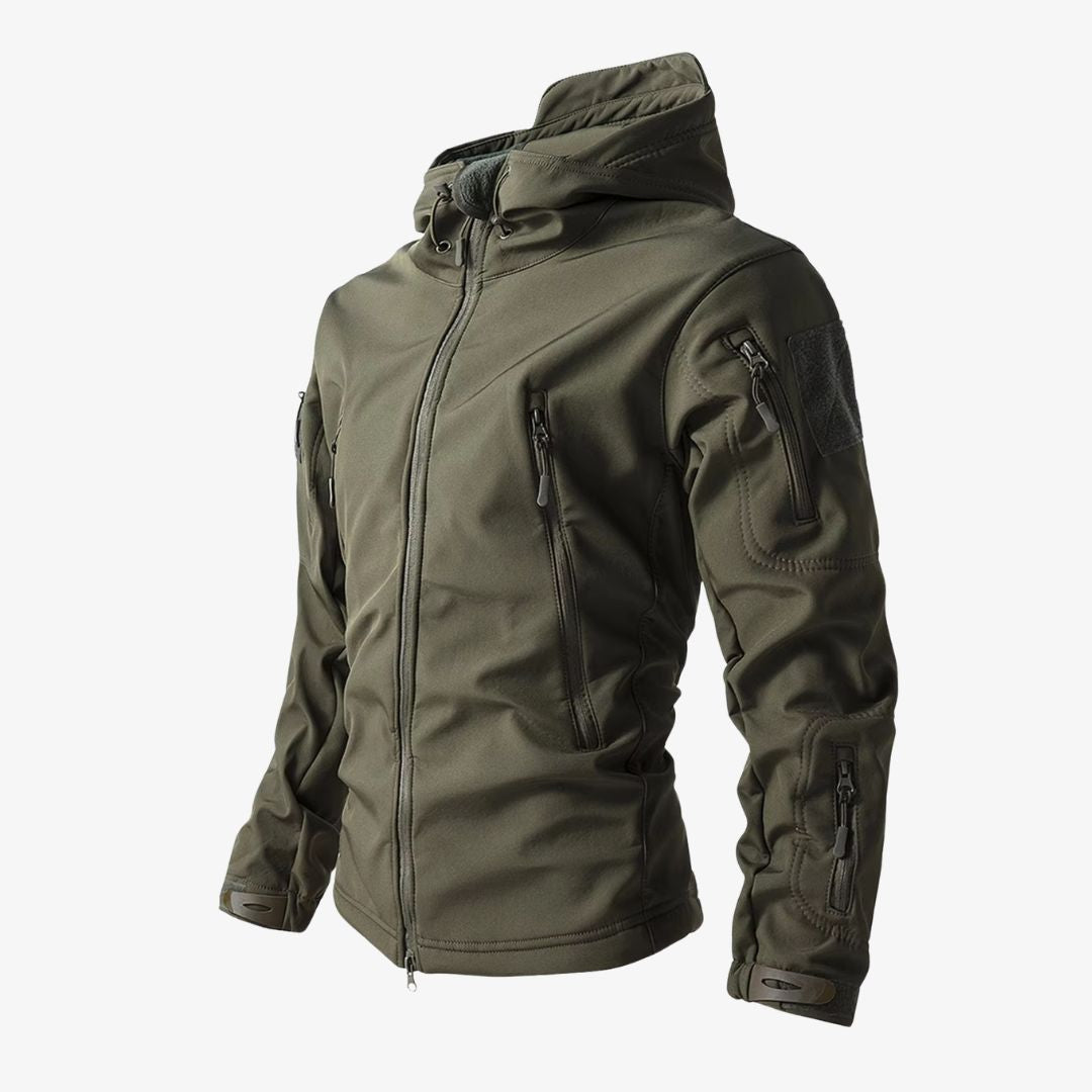 Peak Quest SoftShell Jacket - Men's - Army Green