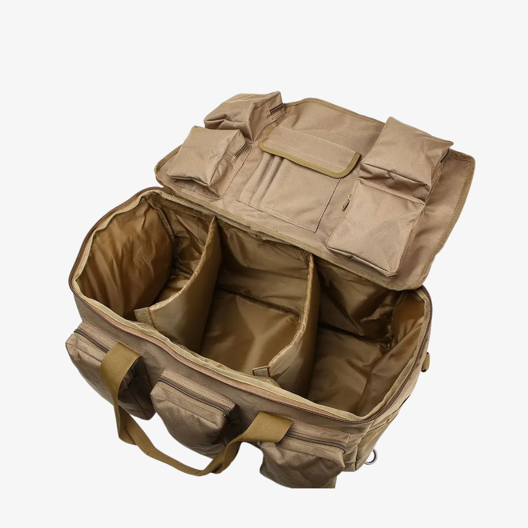 Peak Quest  55L Tactical Weekend Bag - Army Green