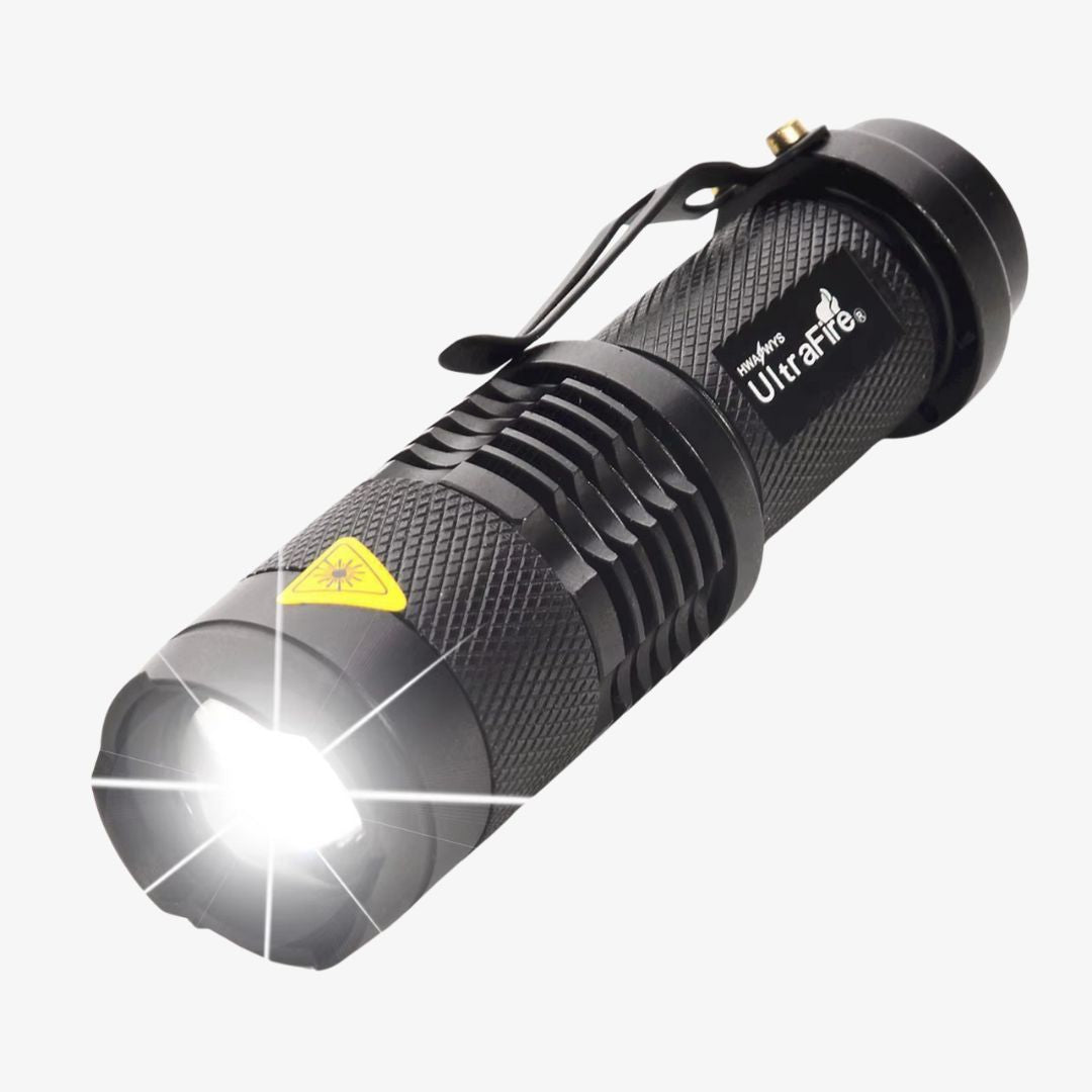 Peak Quest Ultra Bright 300 Lumens LED Torch - 3W LED