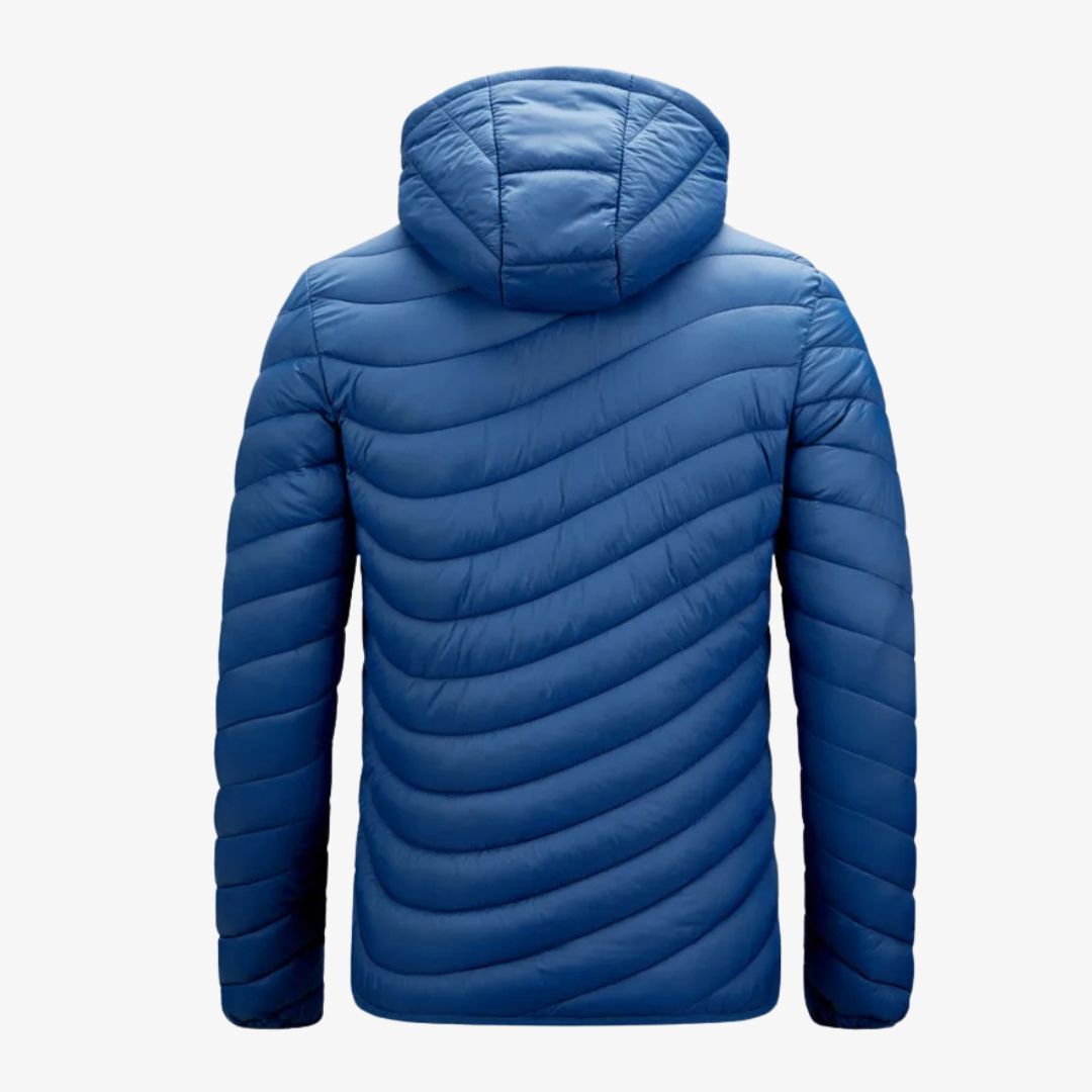 Peak Quest Ultra Light Hooded Down Jacket - Men's - Blue