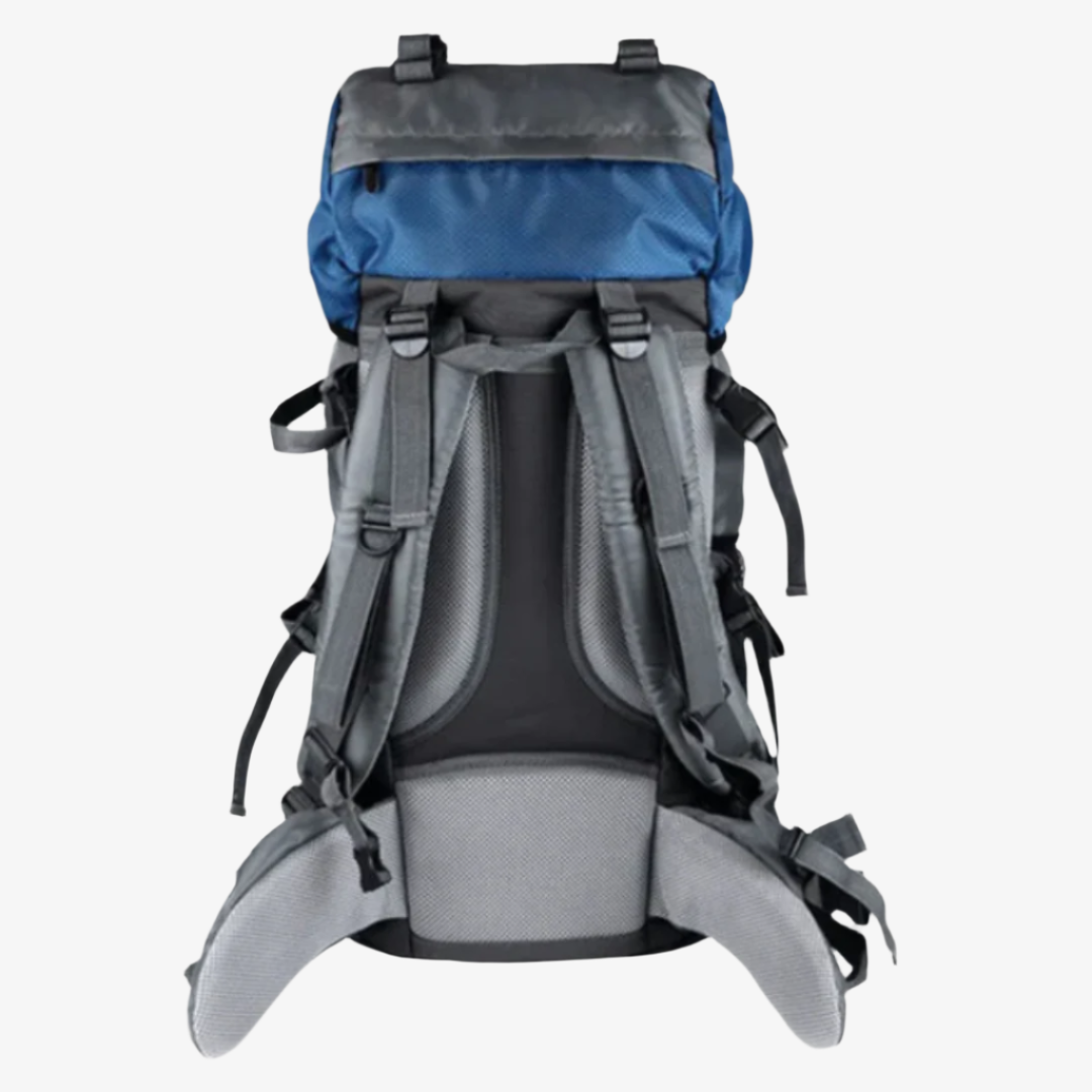 Peak Quest Discovery 60L Outdoor Backpack - Navy Blue