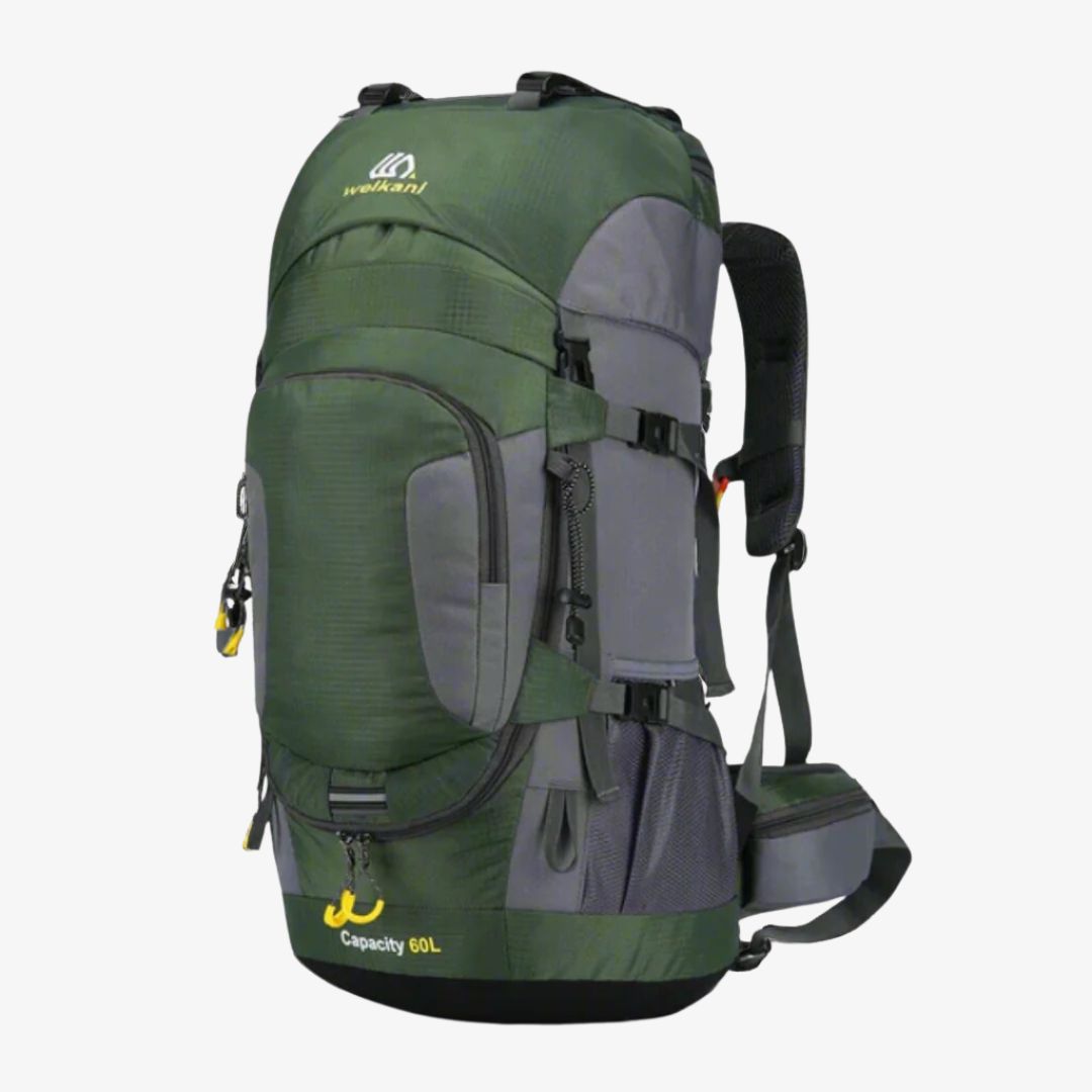 Peak Quest Explorer 60L Outdoor Backpack - Green