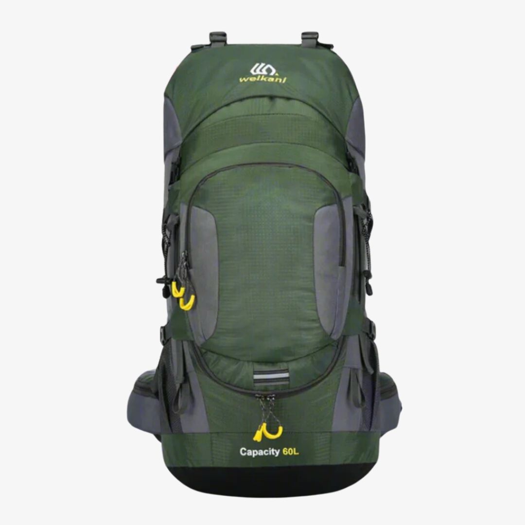 Peak Quest Explorer 60L Outdoor Backpack - Green